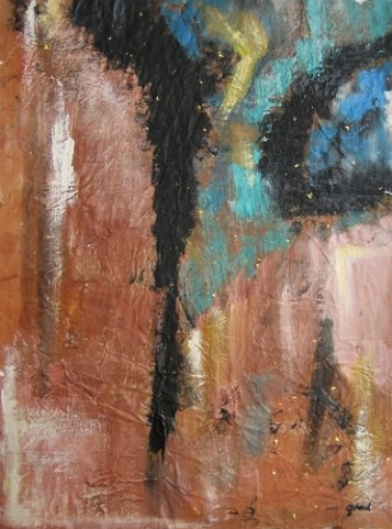 peinture-cecile-girard-composition-en-brun-4
